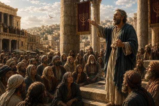 Peter's Sermon: The Man Who Denied Jesus Stood Before Thousands and Preached — 50 Days Later