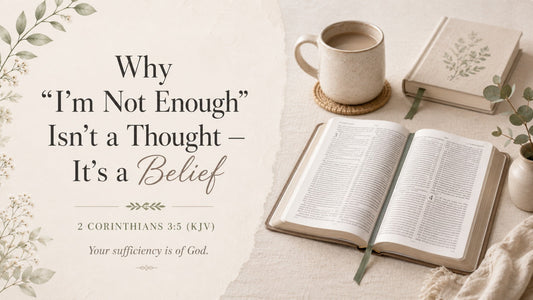 Why "I'm Not Enough" Isn't a Thought — It's a Belief