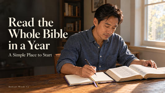 How to Read the Whole Bible in a Year When You Don't Know Where to Start