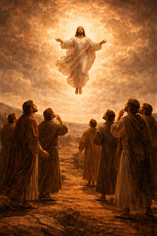 The Ascension: They Stood Staring at the Sky — and the Angels Asked Why