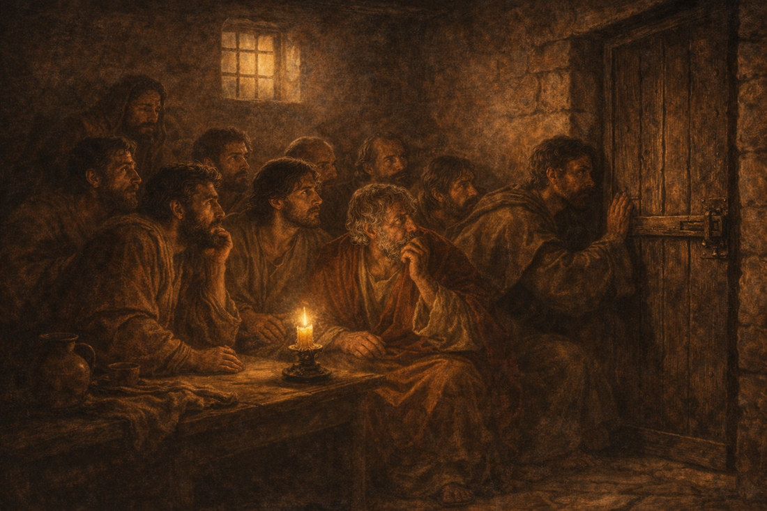 Behind Locked Doors: The Disciples Were Hiding in Fear — and Jesus Walked Through Walls to Reach Them