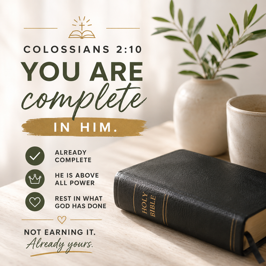 What Colossians 2:10 Actually Means in the Greek