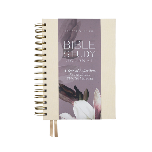 Bible Study Journal  (Spring Beige)