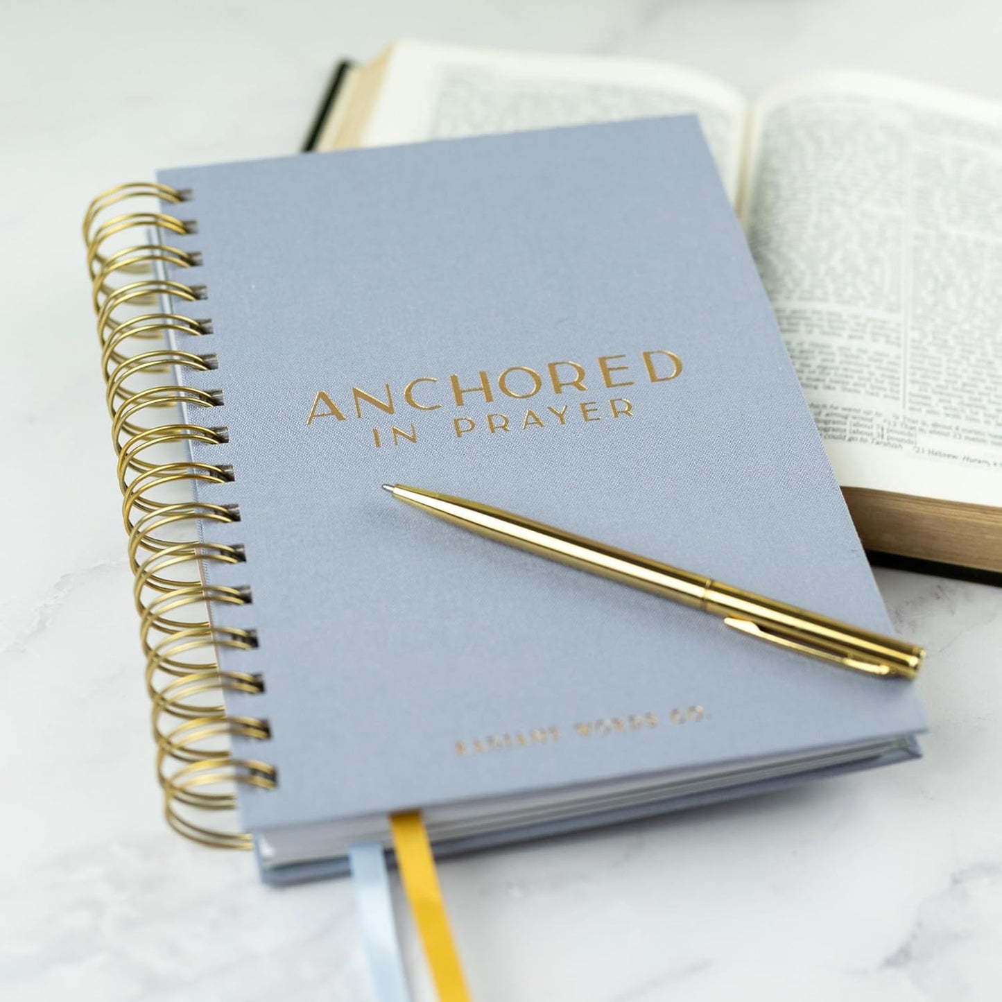 Anchored in Prayer (Blue)