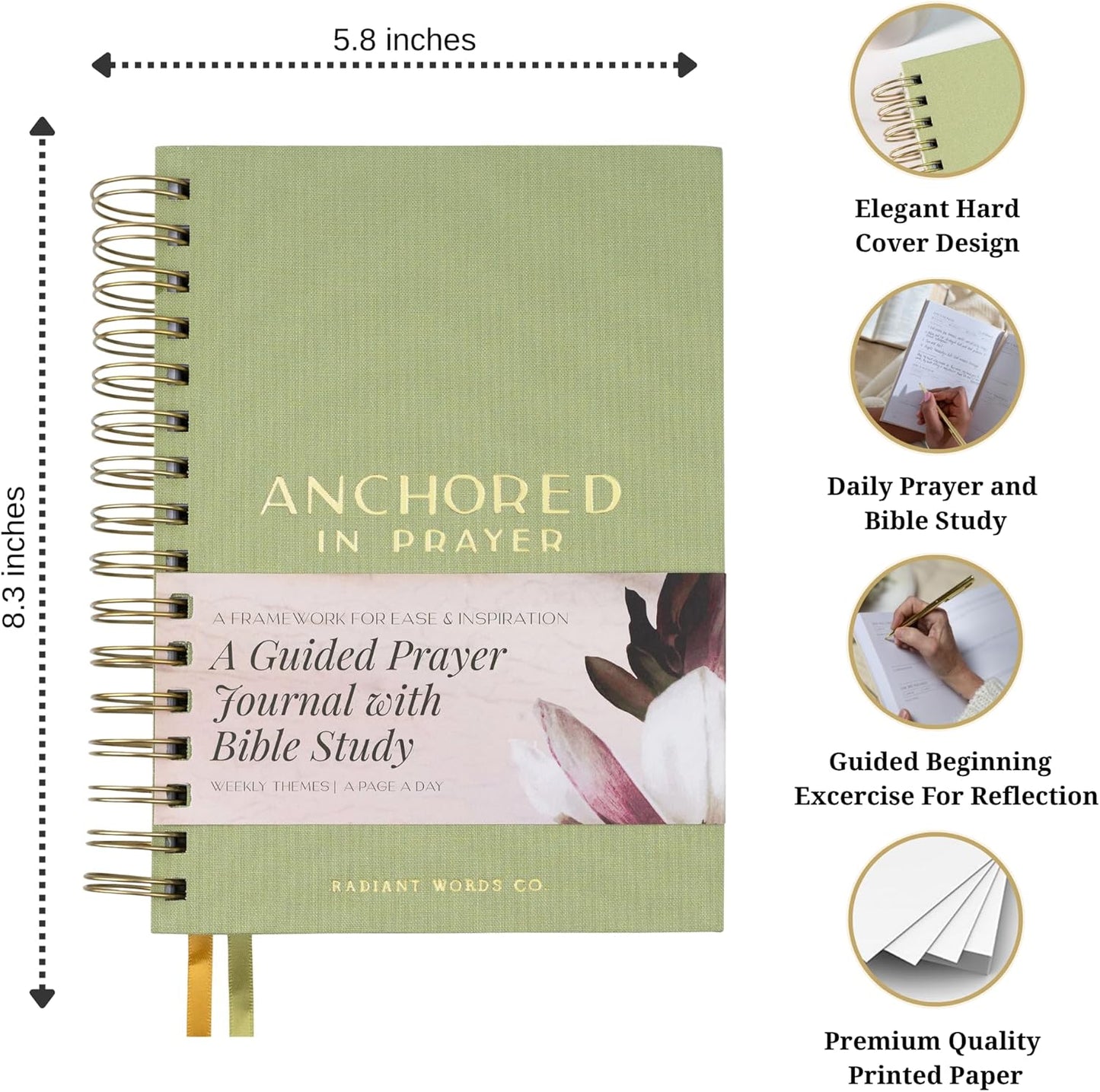 Anchored in Prayer (Green)