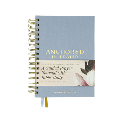 Anchored in Prayer (Blue)