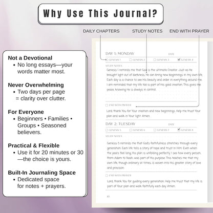 Bible Study Journal  (Beige)