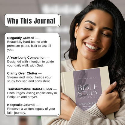 Bible Study Journal  (Beige)