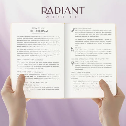 Bible Study Journal  (Beige)