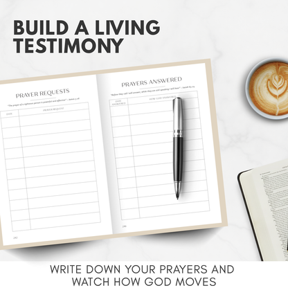 Bible Study Journal  (Beige)