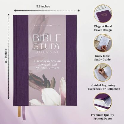 Bible Study Journal  (Purple)