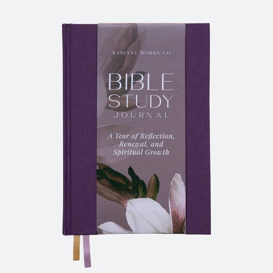 Bible Study Journal  (Purple)
