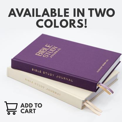 Bible Study Journal  (Purple)