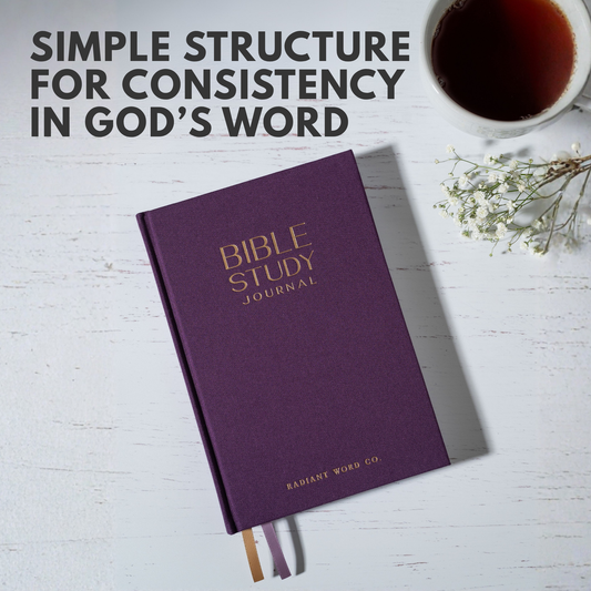 Bible Study Journal  (Purple)