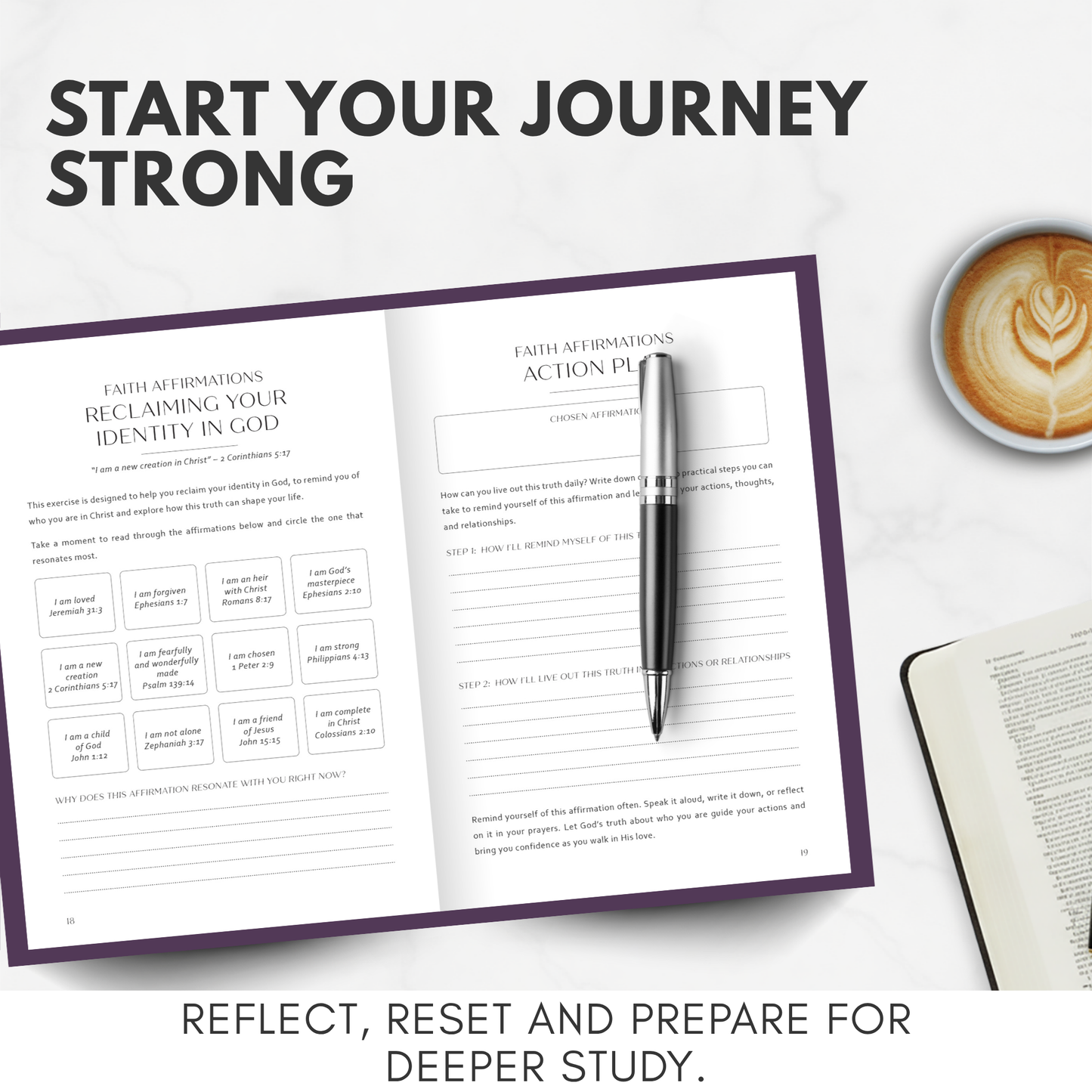 Bible Study Journal  (Purple)