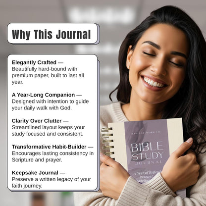 Bible Study Journal  (Spring Beige)