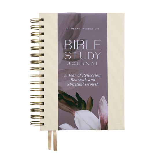 Bible Study Journal  (Spring Beige)