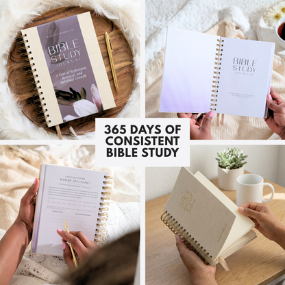 Bible Study Journal  (Spring Beige)