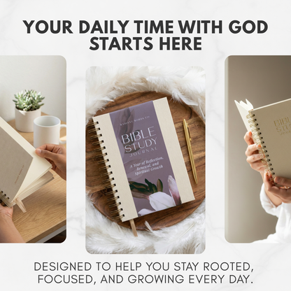 Bible Study Journal  (Spring Beige)