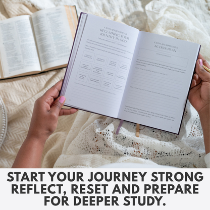 Bible Study Journal  (Spring Purple)