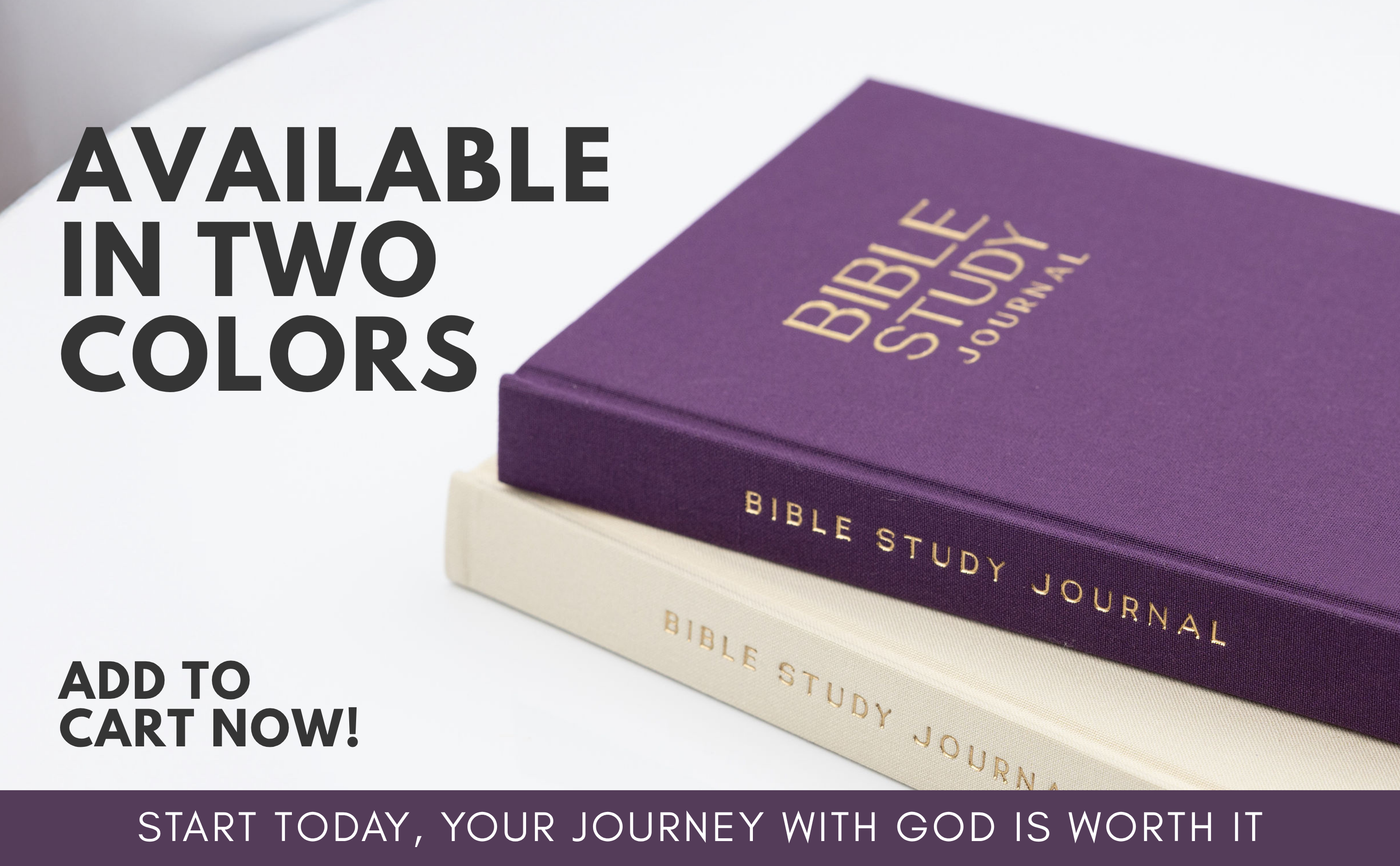 Bible Study Journal  (Purple)