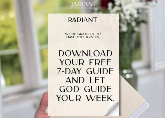 7-Day Bible Study & Prayer Starter Pack