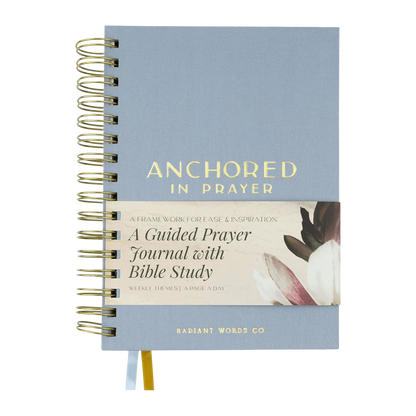 Anchored in Prayer (Blue)