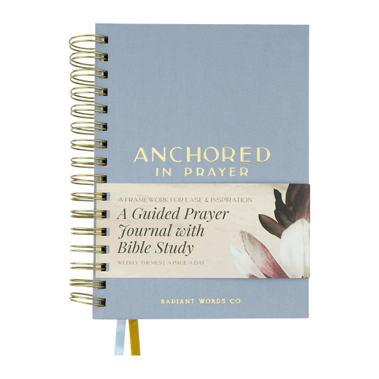 Anchored in Prayer (Blue)