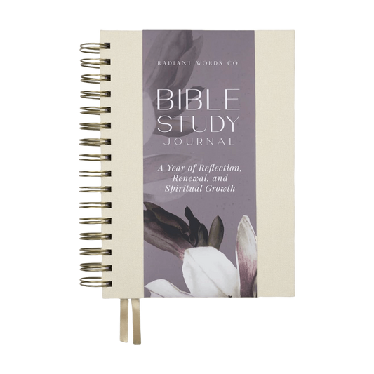 Bible Study Journal  (Spring Beige)