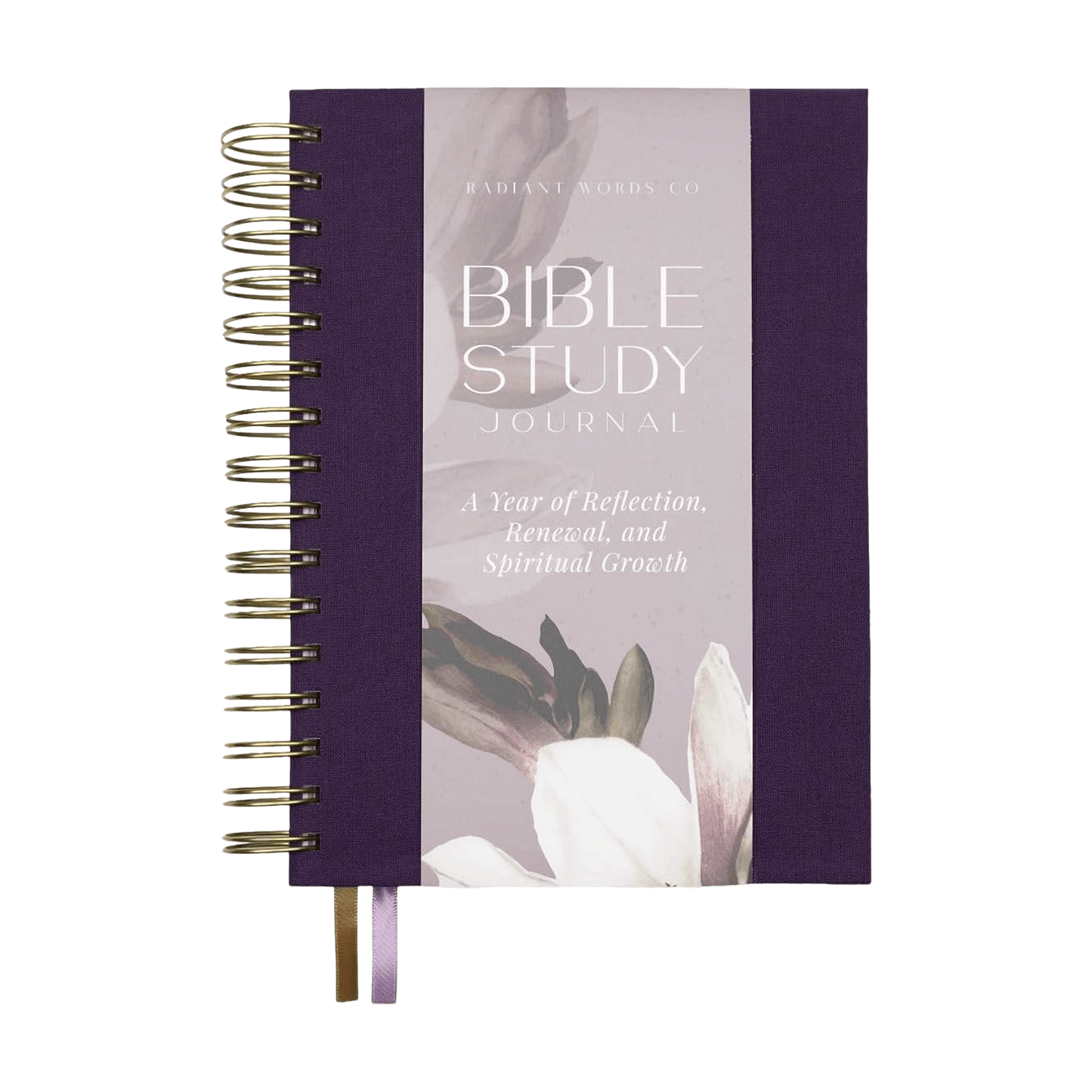 Bible Study Journal  (Spring Purple)
